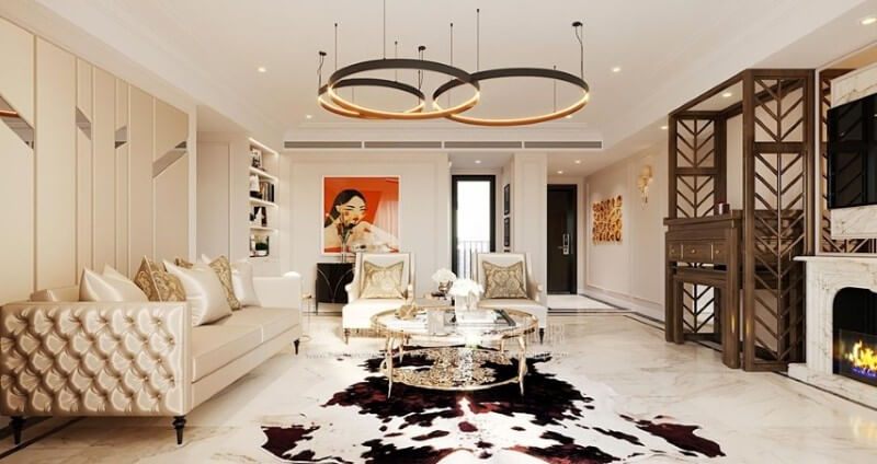 và hiện đại
Thiết kế nội thất chung cư D
