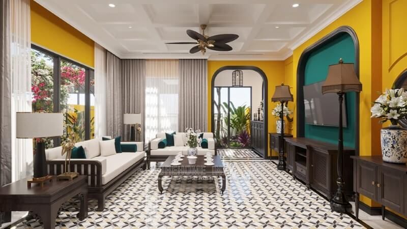 KTS Morehome đã lấy cảm hứng thiết kế nhà biệt thự theo phong cách Á Đông truyền thống. Thông điệp được truyền tải là